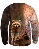 Raccoon Half Skin