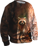 Raccoon Half Skin