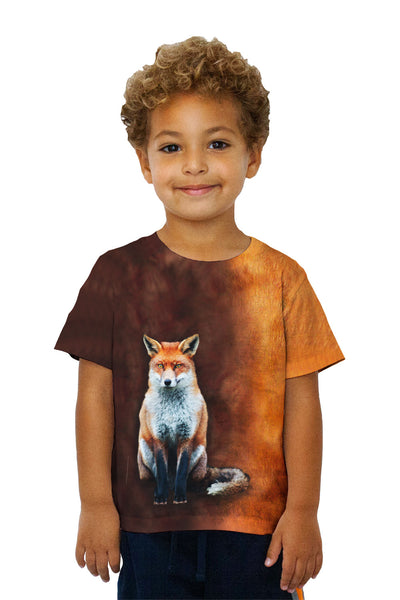 Kids Fox Half Skin Kids T-Shirt