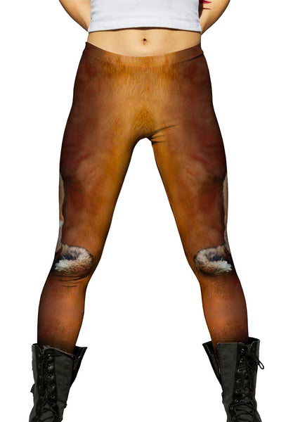 Fox Half Skin Womens Leggings