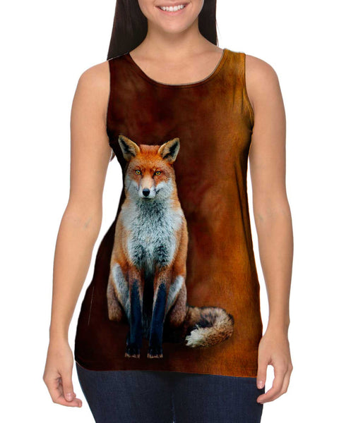 Fox Half Skin&nbsp;Womens Tank Top