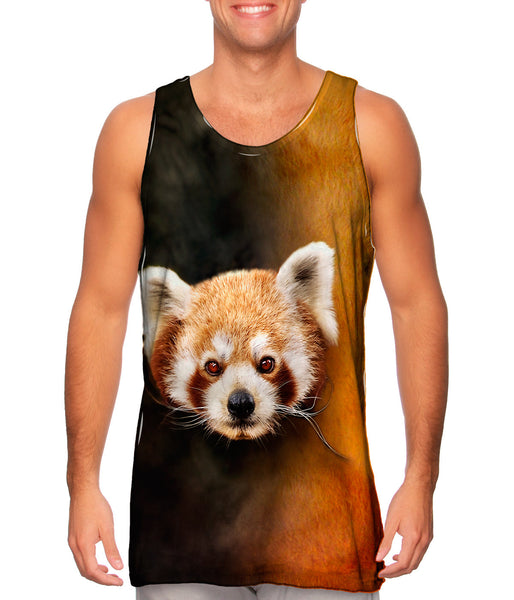 Red Panda Half Skin&nbsp;Mens Tank Top