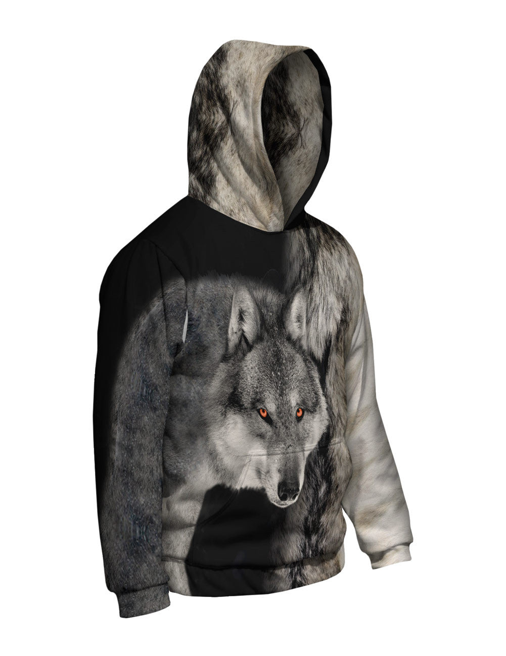 Wolf hoodie hotsell mens