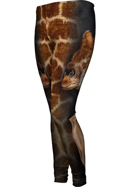 Giraffe Half Skin Womens Leggings