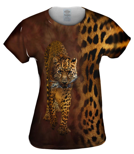 Leopard Half Skin&nbsp;Womens Top