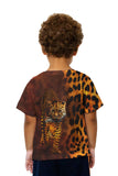Kids Leopard Half Skin