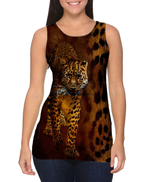 Leopard Half Skin&nbsp;Womens Tank Top
