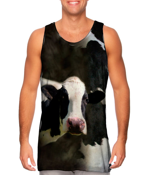 Cow Half Skin&nbsp;Mens Tank Top