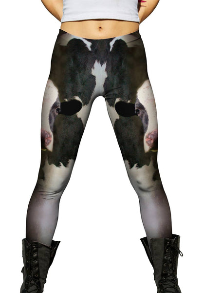 Cow Half Skin Womens Leggings