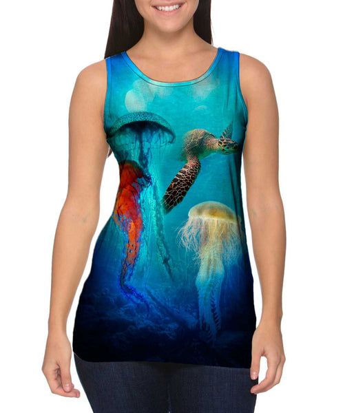 Jellyfish Wreck&nbsp;Womens Tank Top