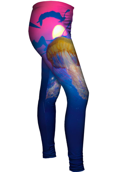 Jellyfish Seabird&nbsp;Womens Leggings
