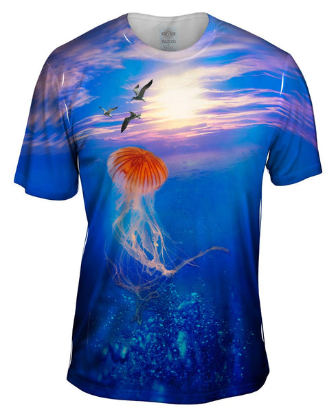 Jellyfish Sky Mens T-Shirt