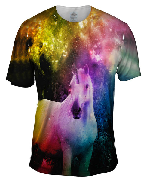 Galaxy Unicorn Mens T-Shirt