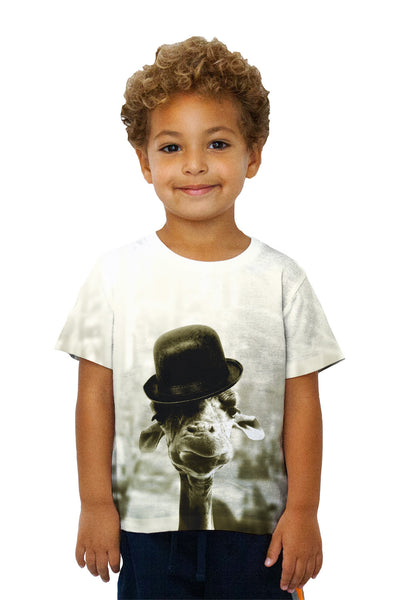 Kids Giraffe Hat&nbsp;Kids T-Shirt