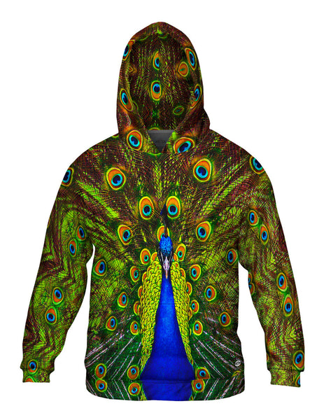Peacock Mens Hoodie Sweater
