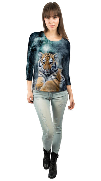 Tiger 002&nbsp;Womens 3/4 Sleeve