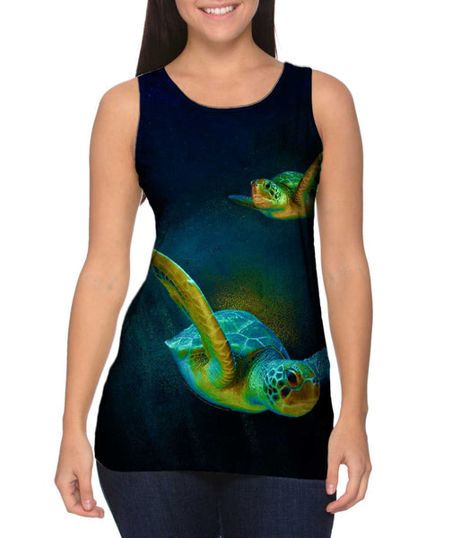 Turtle 001&nbsp;Womens Tank Top