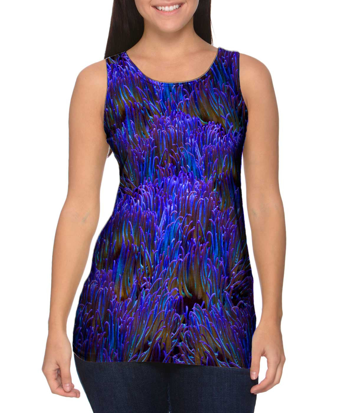 Anemone Womens Tank Top | Yizzam