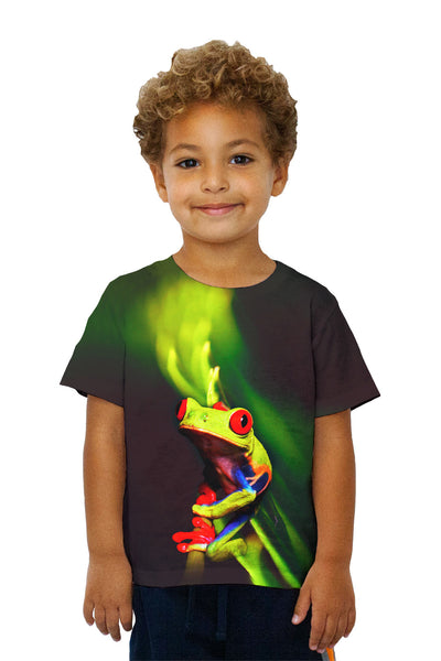 Kids Frog 001 Kids T-Shirt