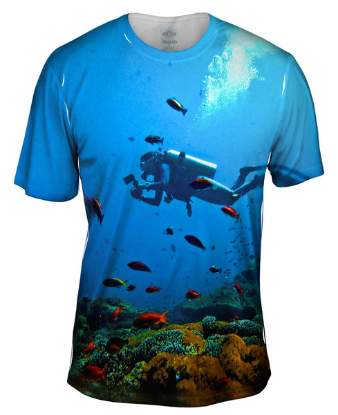 Diver 001 Mens T-Shirt