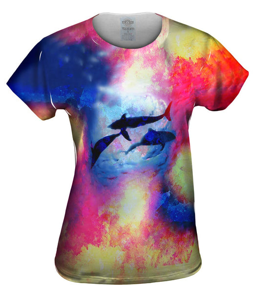 Dolphin 004 Womens Top