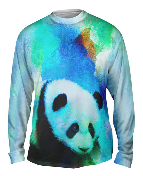 Panda 003 Mens Long Sleeve
