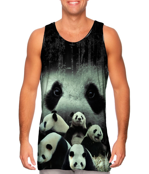 Panda 004 Mens Tank Top
