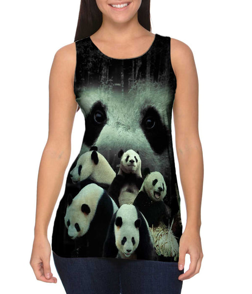 Panda 004&nbsp;Womens Tank Top