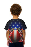Kids Flag Eagles