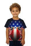 Kids Flag Eagles