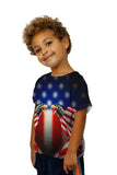 Kids Flag Eagles