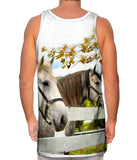 Horses At Fence