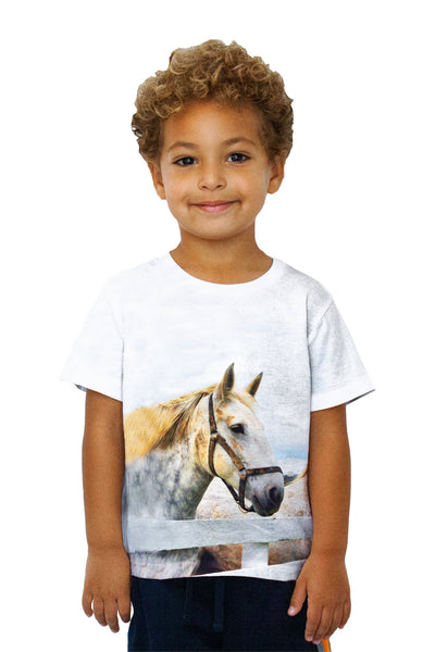 Kids Yellow Mane Horse&nbsp;Kids T-Shirt
