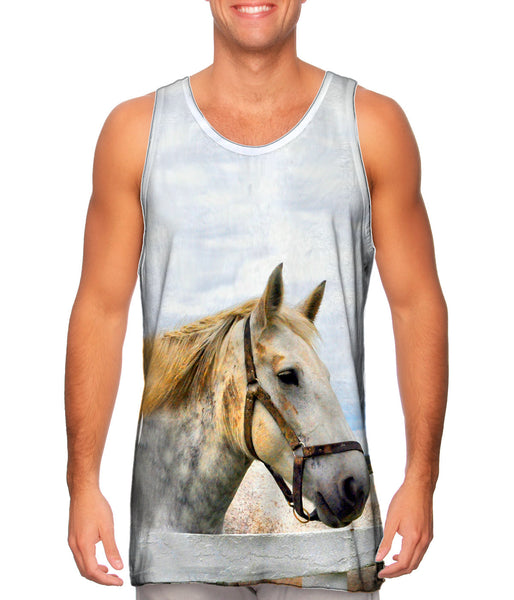 Yellow Mane Horse&nbsp;Mens Tank Top
