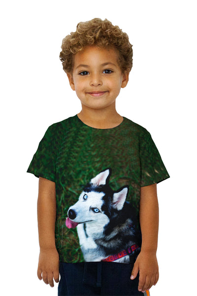 Kids Blue Husky&nbsp;Kids T-Shirt