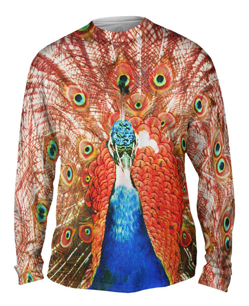 Peacock In Full Bloom&nbsp;Mens Long Sleeve