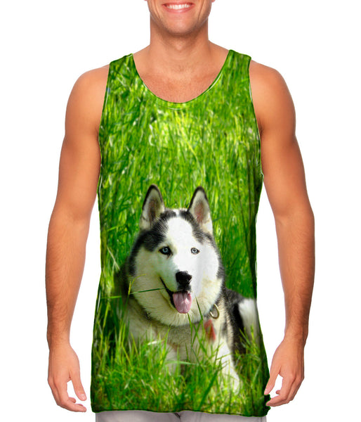 Warm Sunshine Husky&nbsp;Mens Tank Top