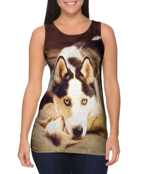 Serious Husky&nbsp;Womens Tank Top