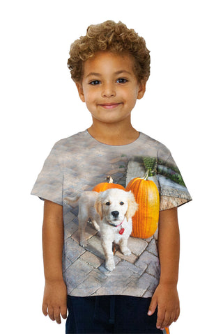 Kids Halloween Pumpkin Puppy