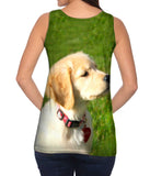 Dreamy Yellow Labrador Puppy