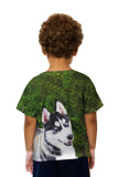 Kids Smiling Husky