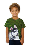 Kids Smiling Husky