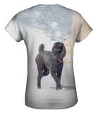 Smokey Poodle In The Snow