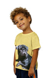 Kids Black Pug Relaxation