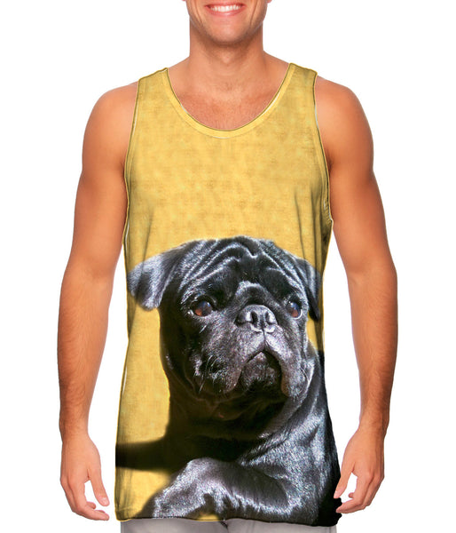 Black Pug Relaxation&nbsp;Mens Tank Top