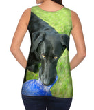 Black Lab And His Ball