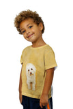Kids Sad White Puppy