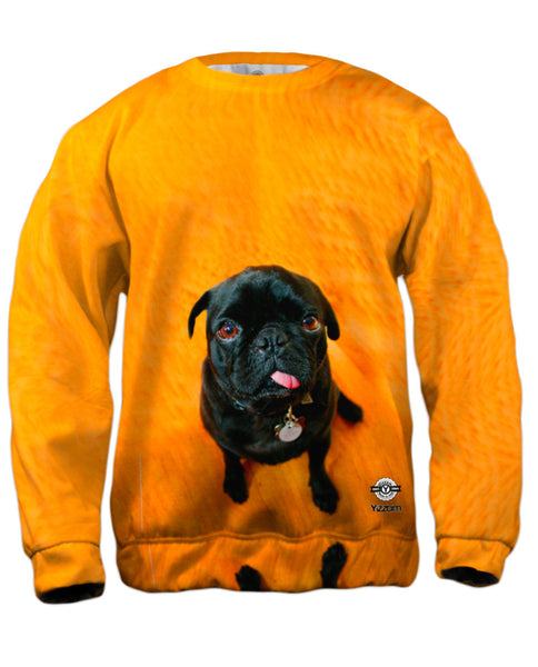 Mini Pug Mens Sweatshirt