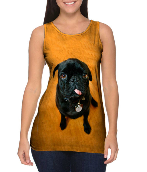 Mini Pug&nbsp;Womens Tank Top