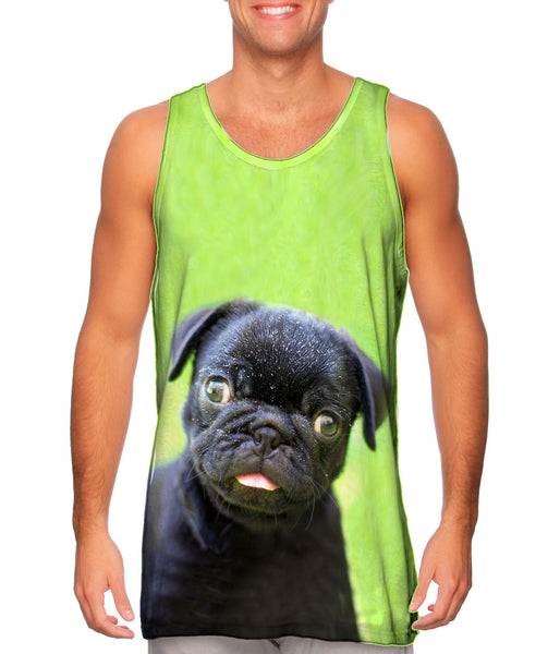 Dark Baby Pug&nbsp;Mens Tank Top